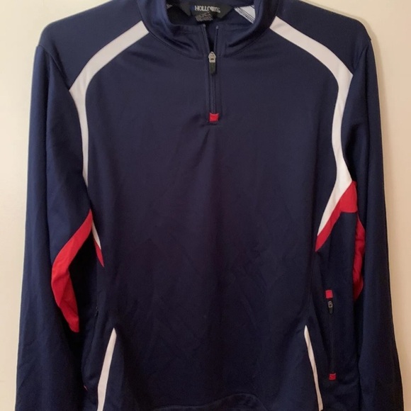 Ladies Halloway pull over shirt/jacket size 2 XL blue - Picture 1 of 11